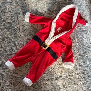 Carter's Red Santa Bodysuit